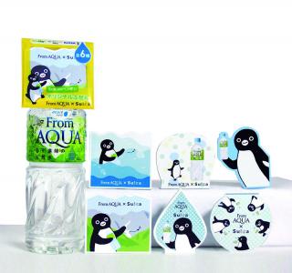 【ニュース】「Suicaのペンギン」オリジナルふせんが付いたミネラルウォーターを数量限定発売