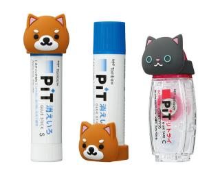 【ニュース】どうぶつ着せかえリング付き！ 「PiT（ピット）」スティックのり＆テープのりキャンペーン