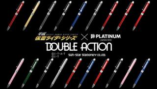 【新製品】平成仮面ライダー19作品が多機能ボールペンに！