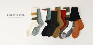 【新製品】ソックスブランド「OBSCURE SOCKS」　文具雑貨メーカーのハイタイドから登場