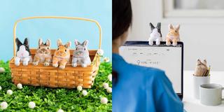 【新製品】収納＆クリーナー機能付きの「うさぎの引っ掛けるポーチ」