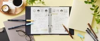 【新製品】「NOLTY notebook kukuru」から日付のないフリーダイアリー登場