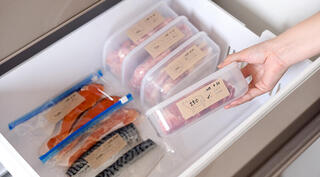 【新製品】お肉やお魚の冷凍ストックがひと目でわかるマスキングテープ