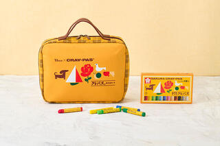 【新刊】付録はクレパス柄の文具ポーチ！ムック本では歴史や新製品も紹介