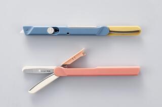 【新製品】1本2役で開梱・開封に便利「フィットカットカーブ ツイッギー＋開梱カッター」