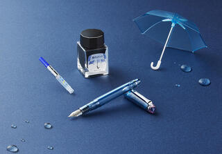 【新製品】雨の日限定商品「レクル 万年筆 雨ふり」