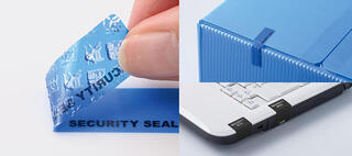 【新製品】「貼った面に跡が残らない開封防止シール」ラインアップ拡充