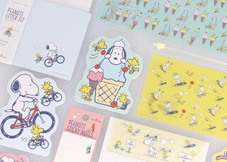 【新製品】爽やかカラーのスヌーピー新作文房具＆雑貨