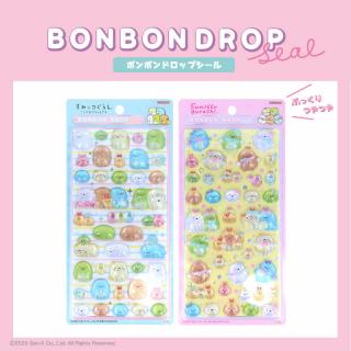 【新製品】大人気のボンボンドロップシールにすみっコぐらしが登場