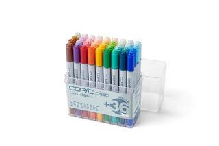 【新製品】「コピックチャオ」の買い足しにぴったりな36色セット