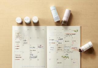 【新製品】裏移りしづらい新開発のインクを使用！ほんのり彩るローラースタンプ