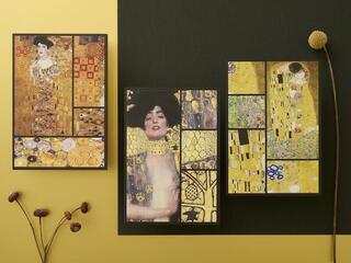 【新製品】クリムトの名画をモチーフにした木製ポストカード