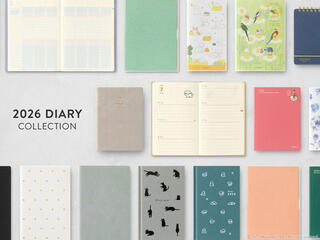 【新製品】2026年版「ミドリ」ダイアリー発売