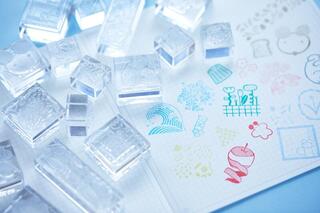 【新製品】グッドデザイン賞2024を受賞した「氷印」第2弾 ・「氷印スタンプパッド」