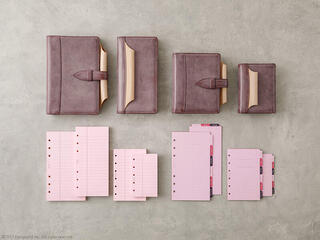 【新製品】N/PEARCE「システム手帳」すもも限定発売。リフィルとペーパーインデックスも展開