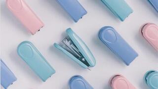 【新製品】コロンとかわいいミニホッチキス「HD-10P」