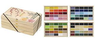 【新製品】スペシャルカラーも入った「呉竹 顔彩耽美」100色セット