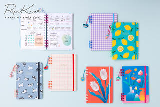 【新製品】「パピノット」にバインダーリング新色やアクリルチャームが登場