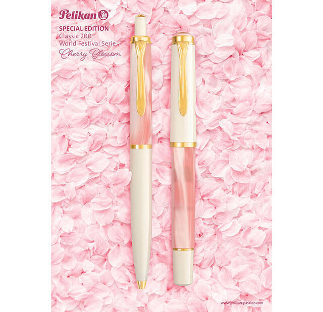 【新製品】ペリカンから世界の祝祭を巡る新シリーズ、第1弾は"桜"がテーマ