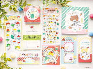 【新製品】mizutamaコラボ第3弾、くすっと笑える文具シリーズ新登場