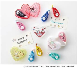 【新製品】ハートケース付き、サンリオデザインのデコラッシュ