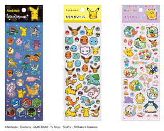 【新製品】「キラつやシール」にポケモンが新登場！
