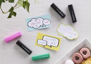 【新製品】「フリクションスタンプ」に新柄、ブラックインキも登場