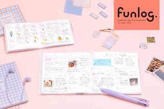 【新製品】手のひらサイズの月間ブロックが新登場！「funlog」2027 年版手帳