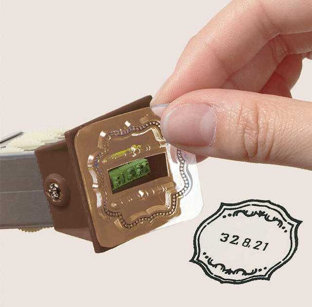 【注目新製品】日付もデザインも変えられる新しい"日付印"